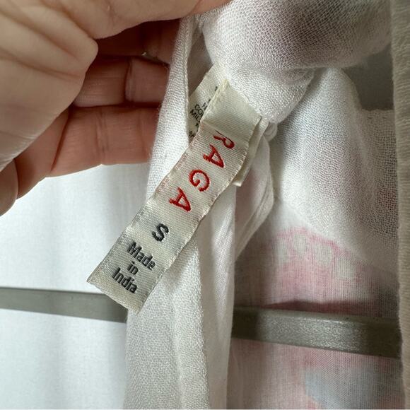 ANTHROPOLOGIE Raga Mariah Embroidered Halter Neck Romper NWT in Small - Picture 3 of 10